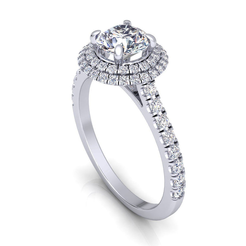 Eleanore White Gold Engagement Ring