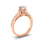 Eva Rose Gold Engagement Ring