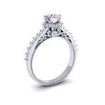 Megan White Gold Engagement Ring