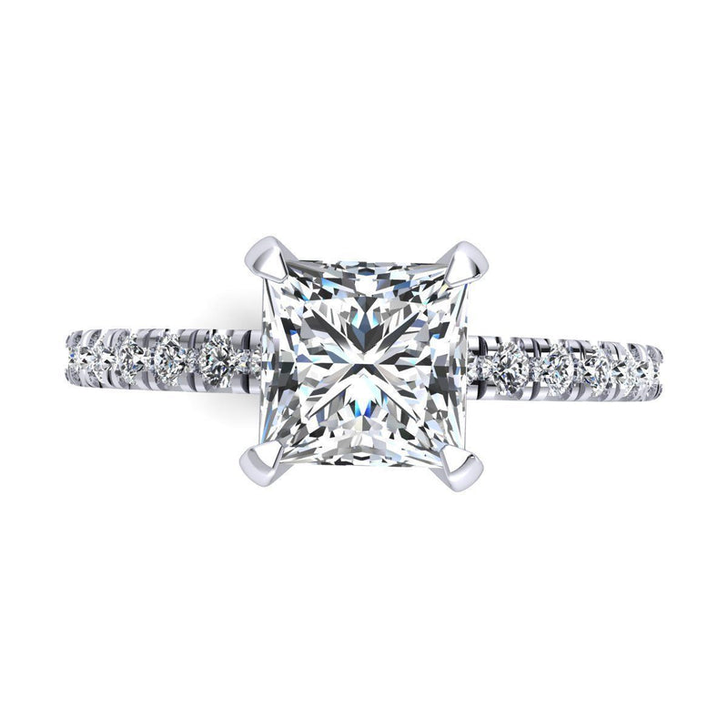 Gale White Gold Engagement Ring
