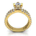 Charlotte Yellow Gold Engagement Ring
