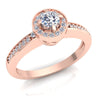 Bailey Rose Gold Engagement Ring