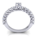 Daniel White Gold Engagement Ring