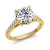 Aria Yellow Gold Engagement Ring