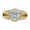 Sophia Yellow Gold Engagement Ring