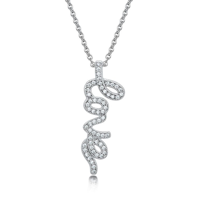 Spiraling Pendant Necklace