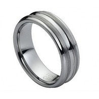 Double Grooved Ring